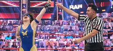 Nikki Cross explains the meaning behind the butterfly symbol on her costume