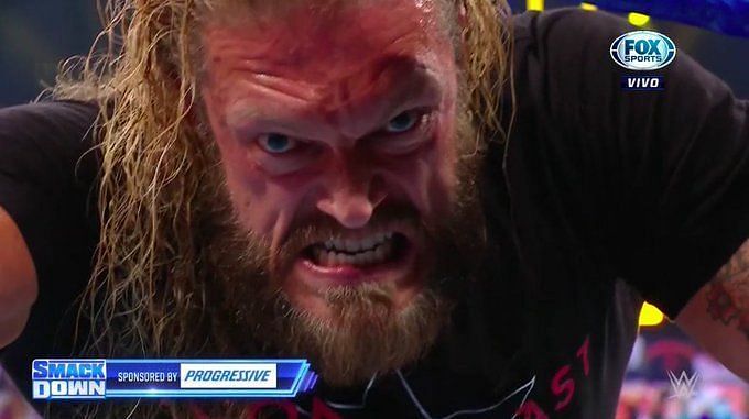 Edge displayed some trademark brutality on SmackDown