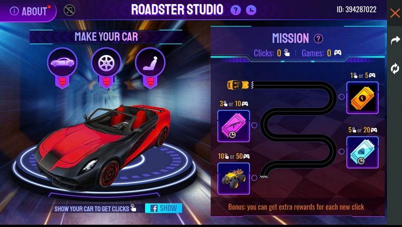 Roadster Studios (Image via Free Fire)