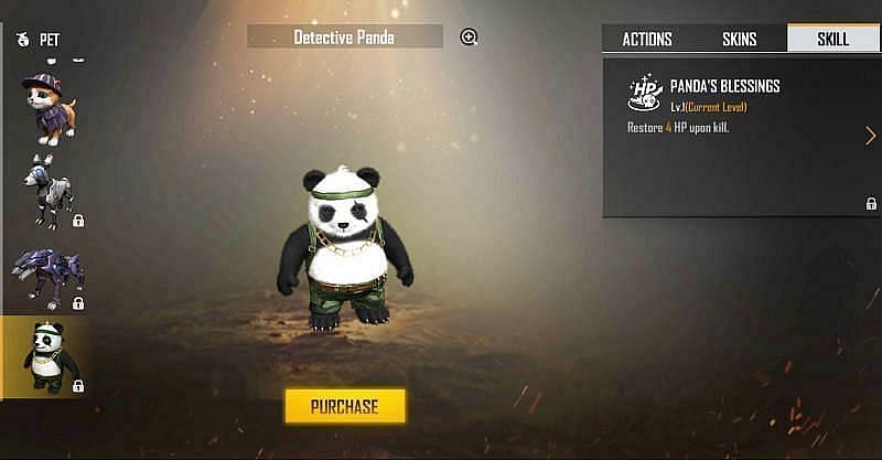 Panda&#039;s Blessing ability of Detective Panda