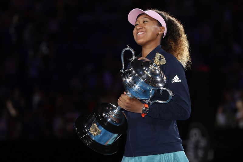 Naomi Osaka won her fourth Grand Slam title in Australia this year