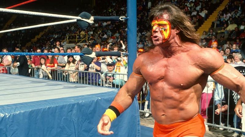 The Ultimate Warrior joined the WWE Hall of Fame in 2014