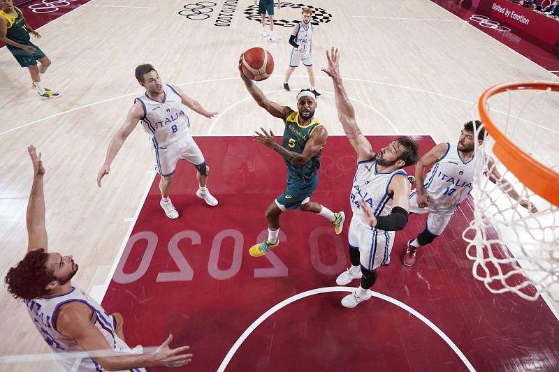 Italy v Australia Men&#039;s Basketball - Olympics: Day 5