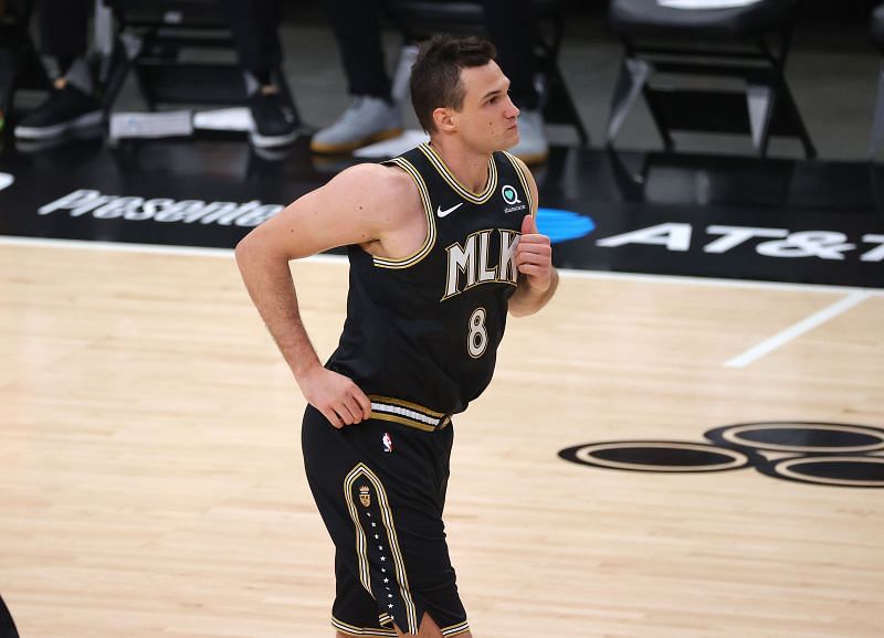 Danilo Gallinari during Atlanta Hawks - Game Four against the Bucks