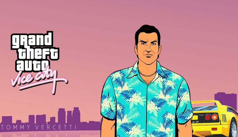 GTA Vice City has some interesting anti-piracy features (Image via Pinterest)