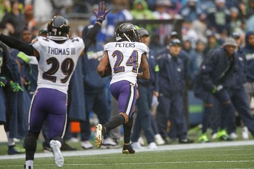 Marcus Peters - Baltimore Ravens v Seattle Seahawks