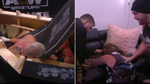 The Coffin match main event did not disappoint