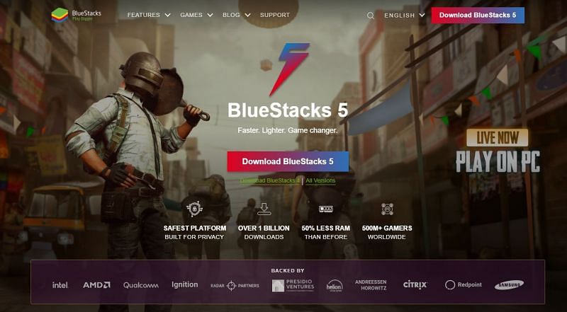 The official website of BlueStacks