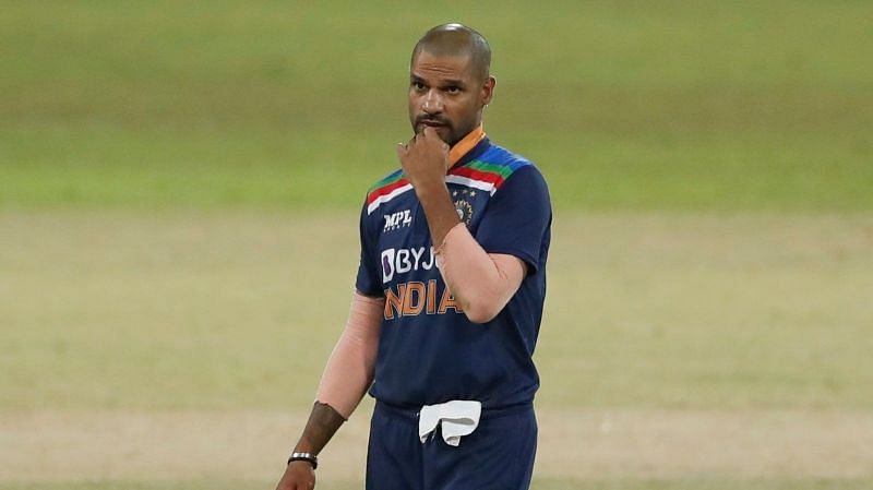शिखर धवन श्रीलंका दौरे पर भारतीय टीम के कप्तान थे