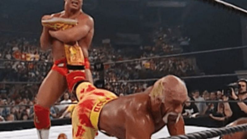 Kurt Angle and Hulk Hogan