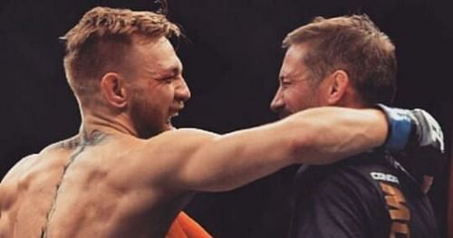 Conor McGregor and John Kavanagh via Kavanagh's Instagram