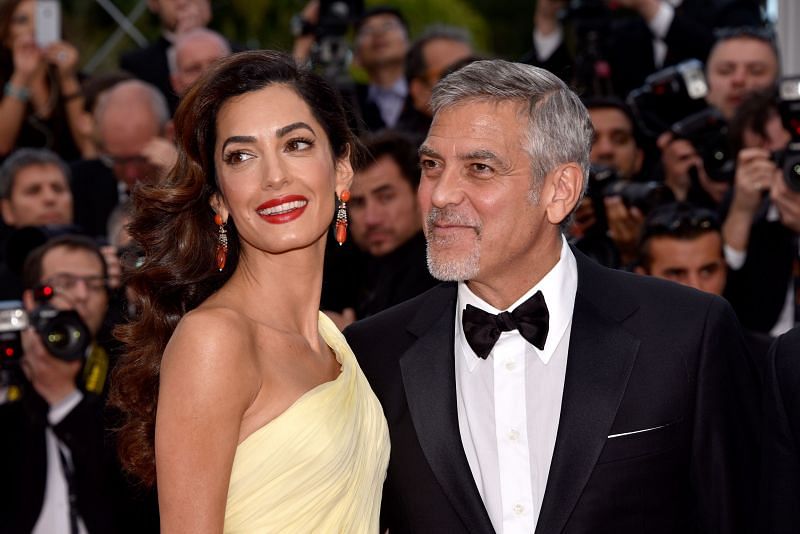 George and Amal Clooney (Image via Town &amp; Country Magazine)