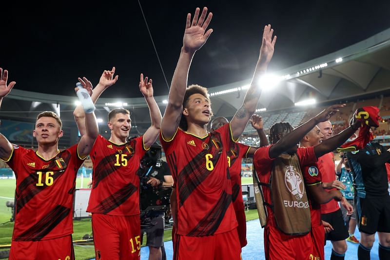 Belgium reached the quarter-finals at UEFA Euro 2020