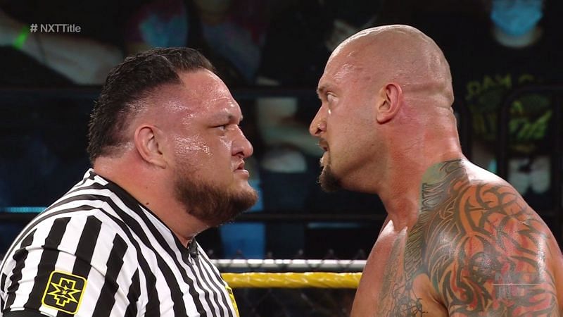 NXT Champion Karrion Kross attacked Samoa Joe last week after his NXT Championship defense against Johnny Gargano