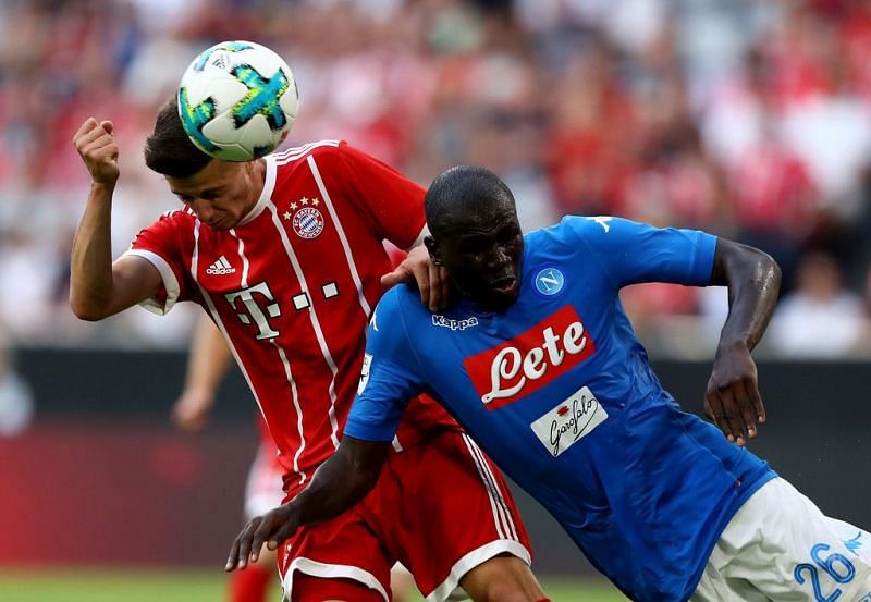 Bayern and Napoli last played at the Audi Cup in 2017