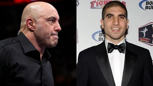 Joe Rogan (left), Ariel Helwani (right)