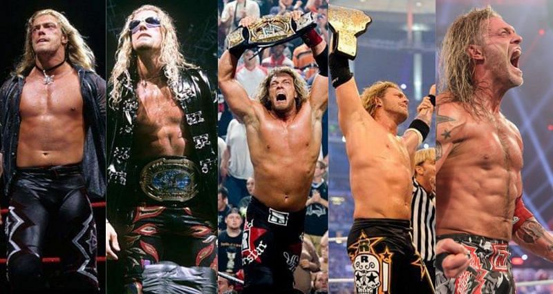 Edge through the years in WWE