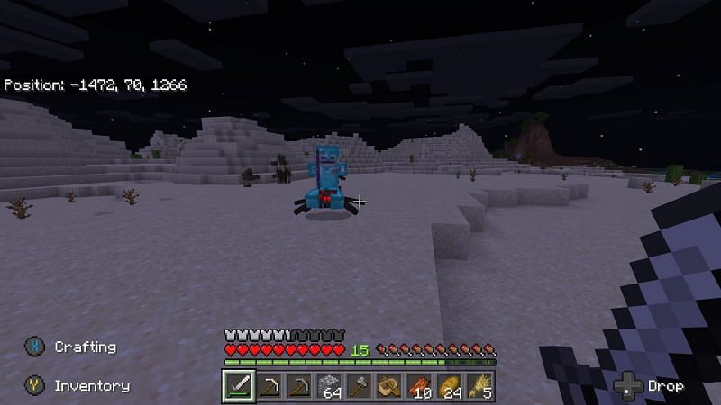 I'm pretty sure this Zombie was my rarest mob spawn ever. Diamond armor  with enchanted leggings and boots. (sorry for background audio at the  beginning, I was watching a video) : r/Minecraft