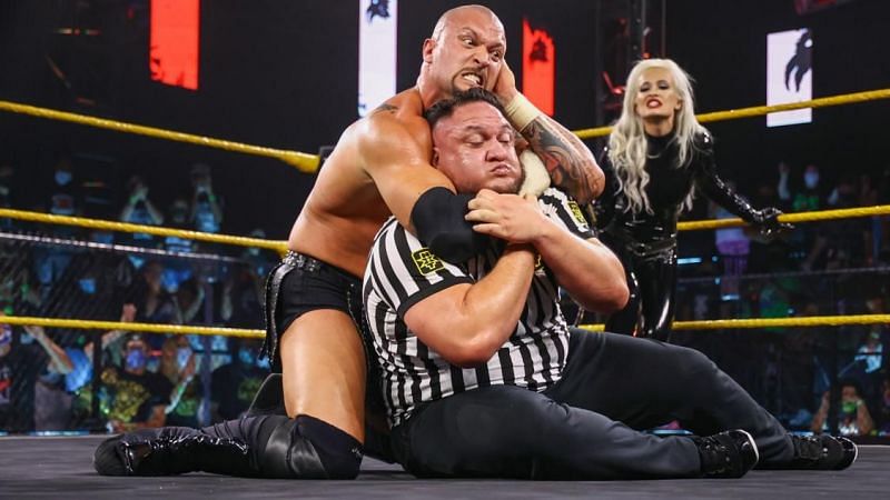 Karrion Kross was not afraid of provoking Samoa Joe on WWE NXT