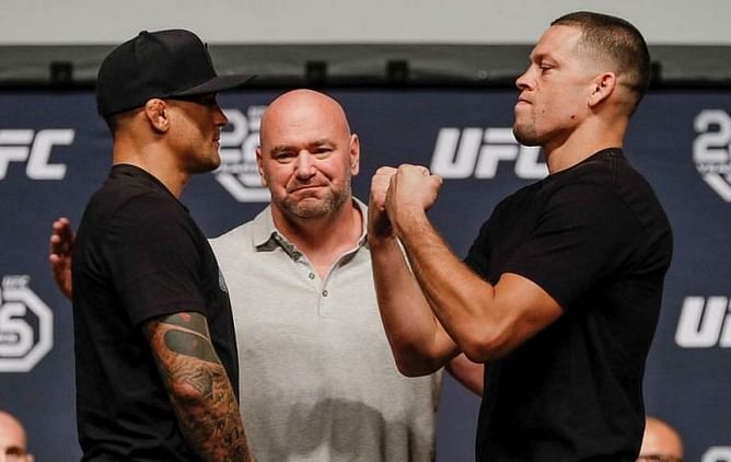 Why was the Nate Diaz vs. Dustin Poirier fight at UFC 230 cancelled?