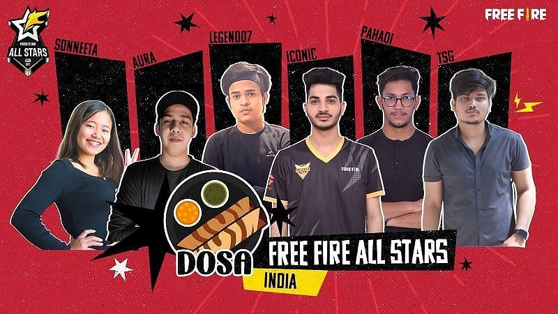 Free Fire Asia All-Stars 2020: Influencers and pros come together
