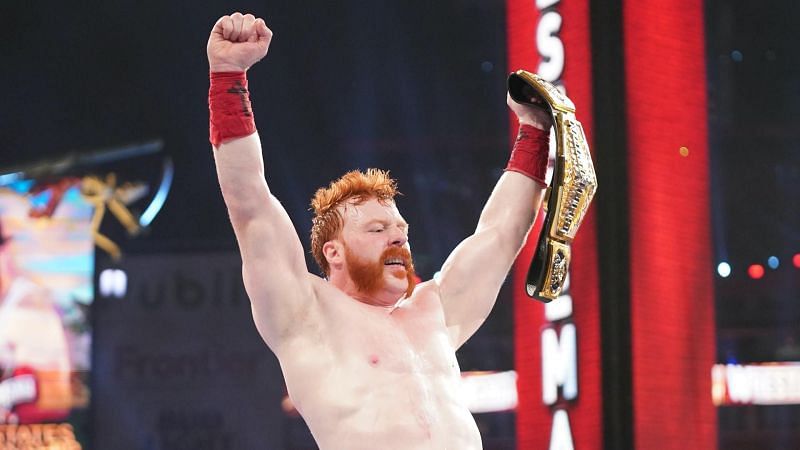 Sheamus at WrestleMania 37 as the United States Champion