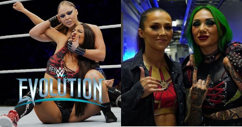 Ronda Rousey vs. Nikki Bella Shotzi &amp; Nox.