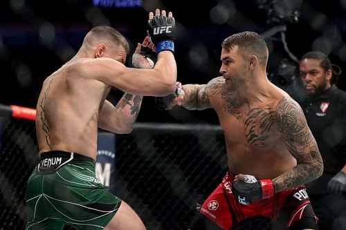 Dustin Poirier ended his trilogy with Conor McGregor in devastating fashion last night