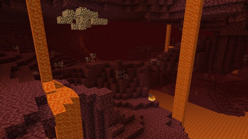 The Minecraft Nether (Image via Minecraft)