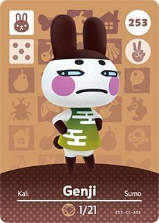 Genji Animal Crossing Amiibo