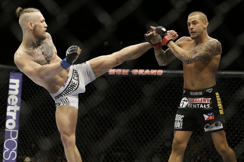 Conor McGregor rose to the occasion in his first fight with Dustin Poirier, knocking him out in the first round