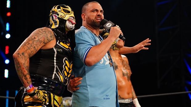 Eddie Kingston and Penta El Zero Miedo in AEW