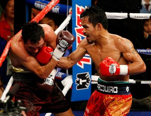 Oscar De La Hoya v Manny Pacquiao