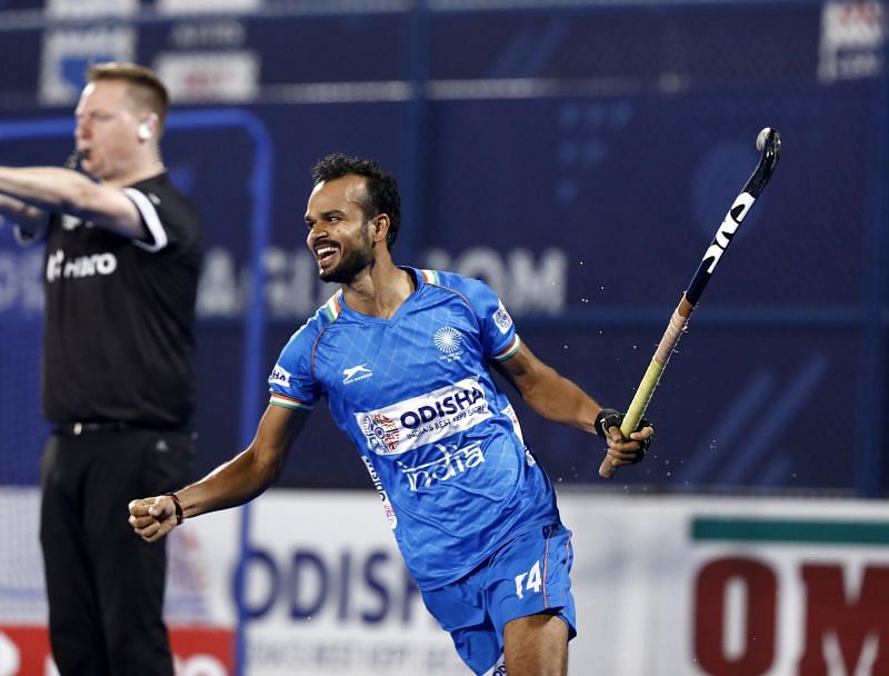 Lalit Upadhyaya will need to inspire up front for India Image Ctsy: Hockey India