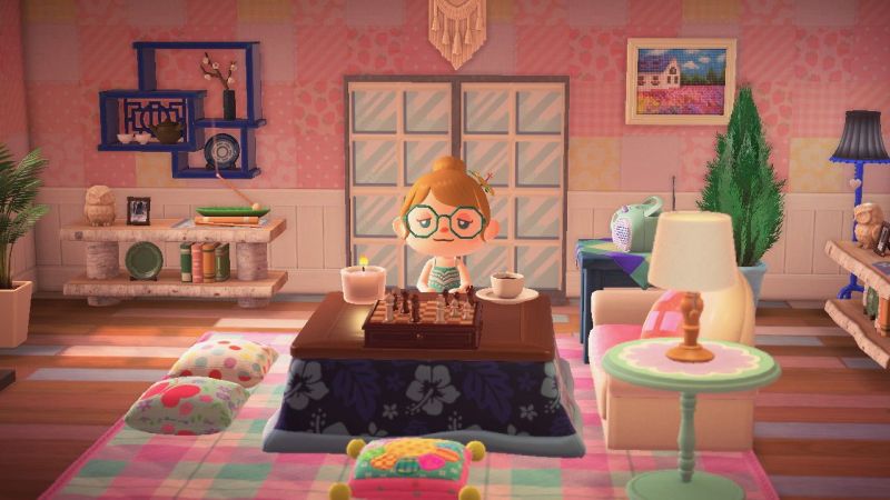 Animalcrossing Themed Bedroom Bedroom Or Living Room Idea