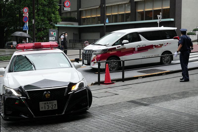 IOC President Thomas Bach Arrives In Tokyo