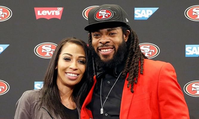 Who is Richard Sherman's wife Ashley Moss?