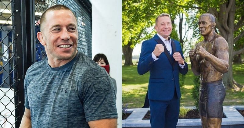 Georges St-Pierre found humor in memes of his statue [Image Courtesy: @georgesstpierre on Instagram]