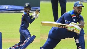 In Pictures: Indian cricket team takes part in an intra-squad match in Sri Lanka