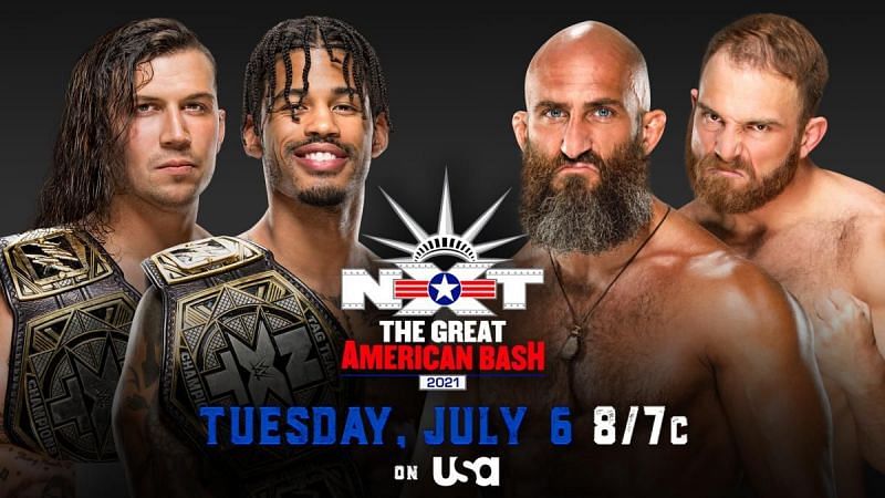 Tommaso Ciampa and Timothy Chatcher vs. MSK on WWE NXT