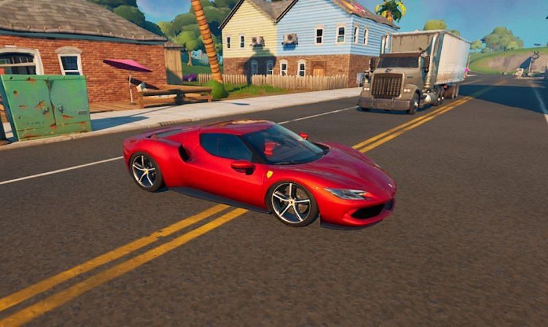 Ferrari&#039;s can fly in Fortnite Season 7
