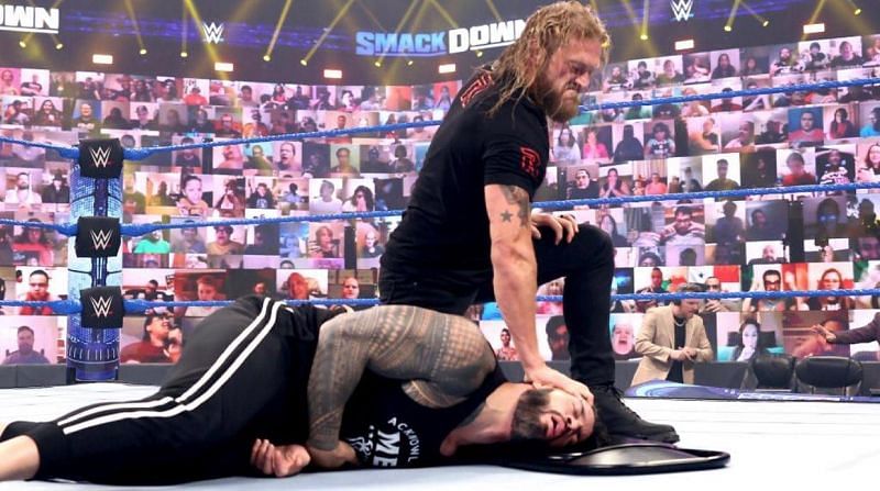 Edge and Roman Reigns will face off at MITB