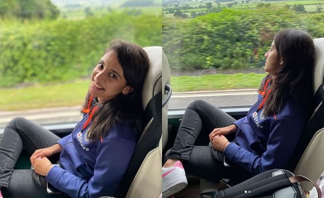 Watch: "The journey of life continues, through ups and down.." says Smriti Mandhana while traveling on a scenic route