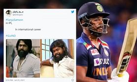 "This should put curtains on his international career" - Fans give their verdict on Samson's career after another disappointing dismissal