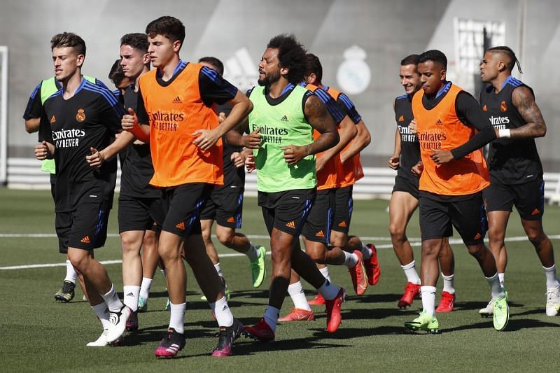 Real Madrid players return to the club to start pre-season training.