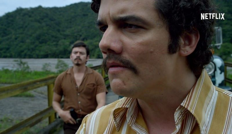Wagner Moura as Pablo Escobar in Narcos (Image via Netflix)