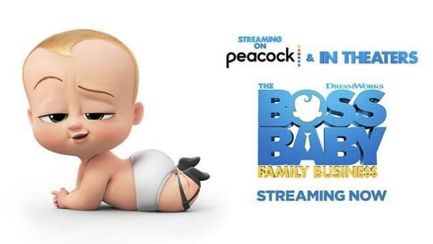 The Boss Baby 2 is now streaming on Peacock (Image via Peacock)