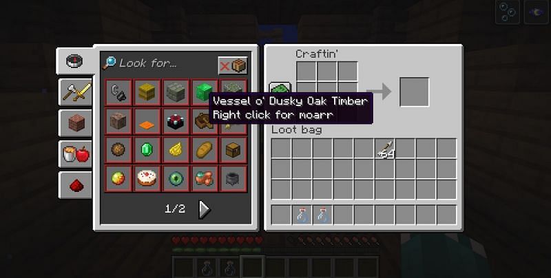 An example of the hidden Pirate language (Image via Minecraft)