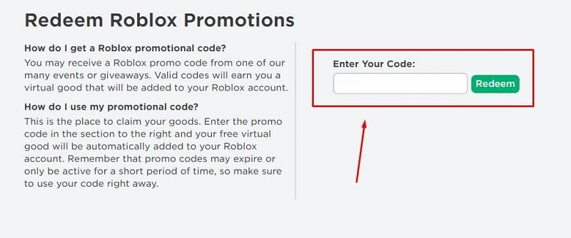 Roblox promo codes for free clothes and items in July 2021