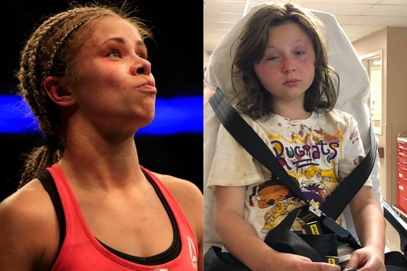 Paige VanZant (left) shares post on &#039;Justice for Callie&#039; [Right Image Credit: Brittany O&#039;Connell via Facebook]